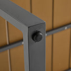 Christopher Knight Home - Ensemble de salon de jardin en métal Lila, 4 pièces