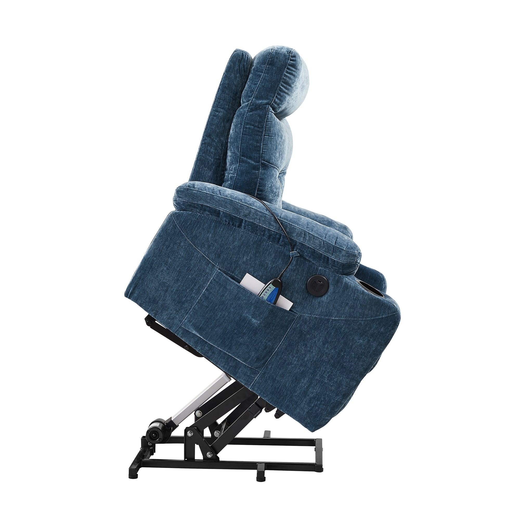 Christopher Knight Home - Fauteuil inclinable électrique Liyasi avec massage, chauffage et fonctions pratiques