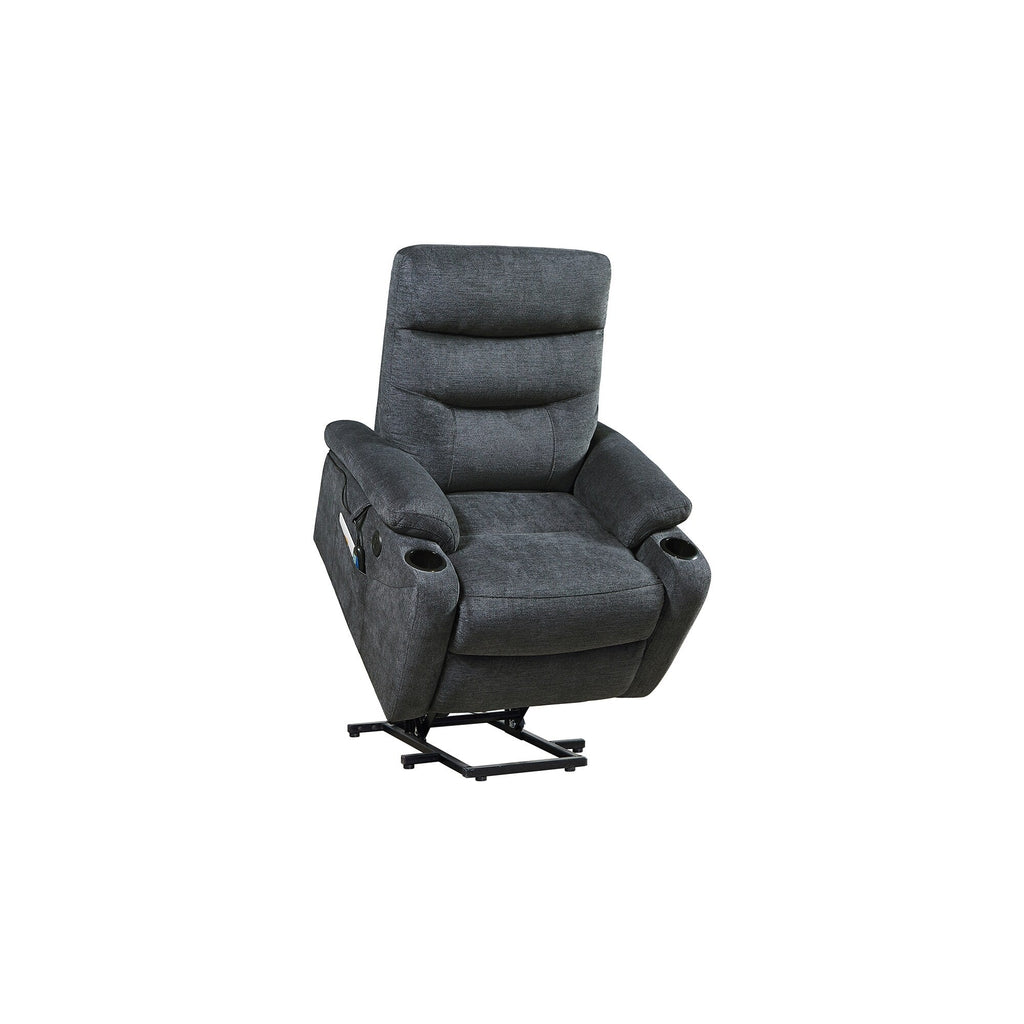 Christopher Knight Home - Fauteuil inclinable électrique Liyasi avec massage, chauffage et fonctions pratiques