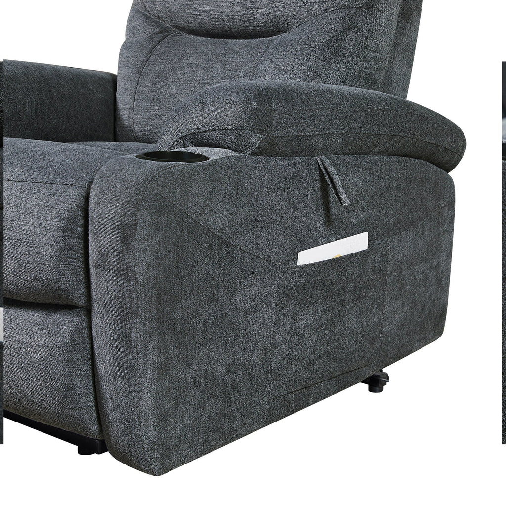 Christopher Knight Home - Fauteuil inclinable électrique Liyasi avec massage, chauffage et fonctions pratiques