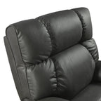 Christopher Knight Home - Fauteuil inclinable électrique avec deux moteurs, massage, chauffage, porte-gobelets et support de téléphone réglable