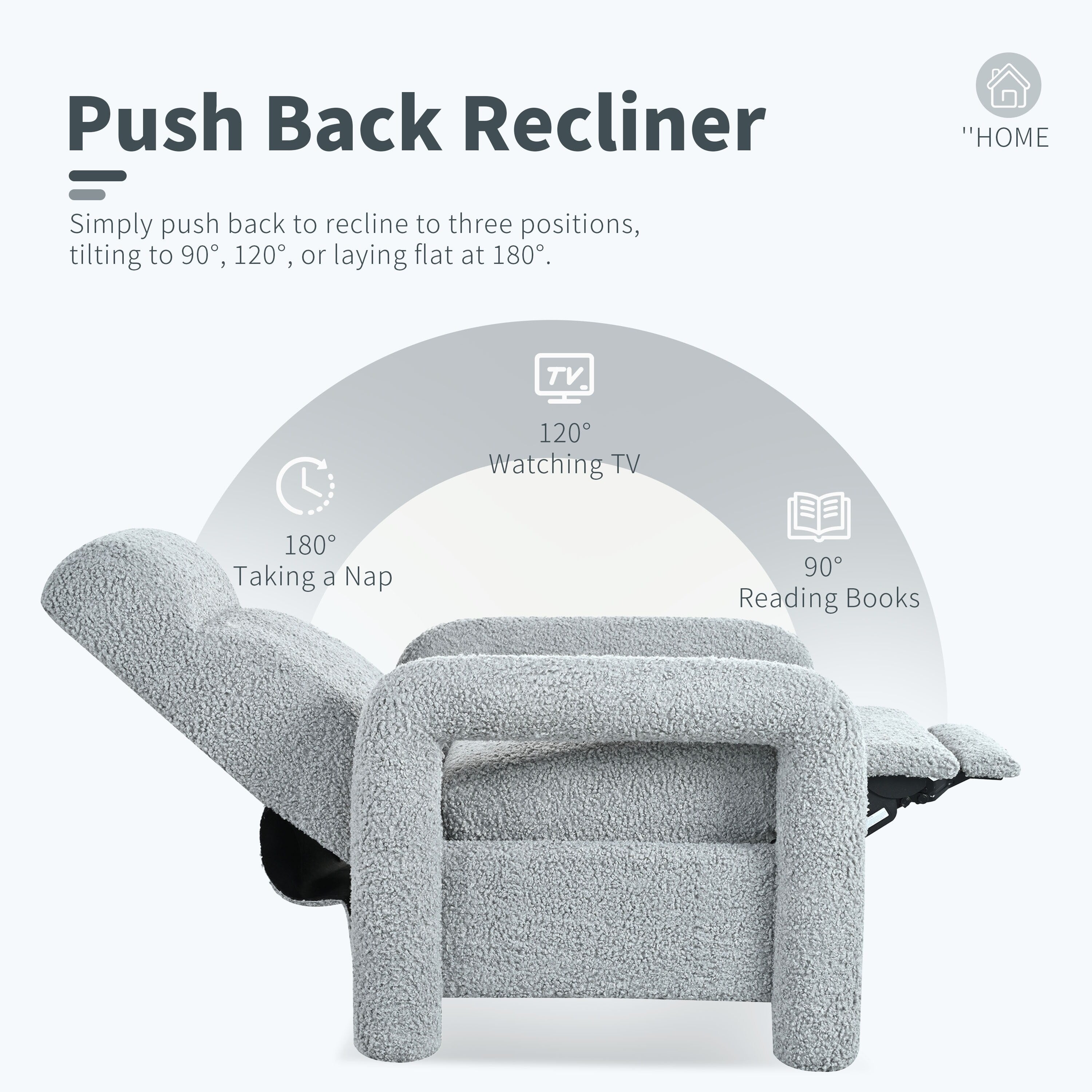 Christopher Knight Home - Fauteuil inclinable avec dossier réglable