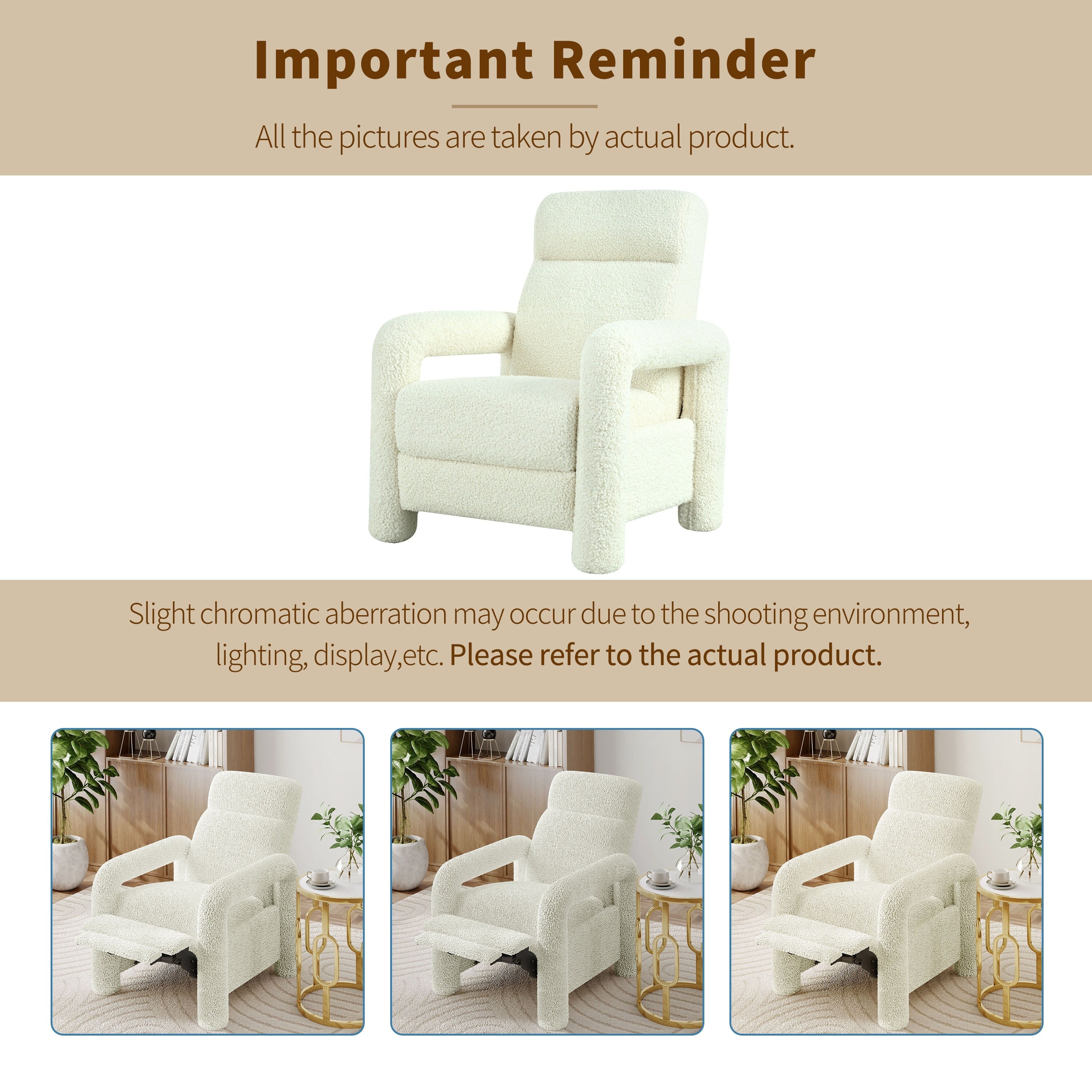 Christopher Knight Home - Fauteuil inclinable avec dossier réglable