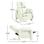 Christopher Knight Home - Fauteuil inclinable avec dossier réglable