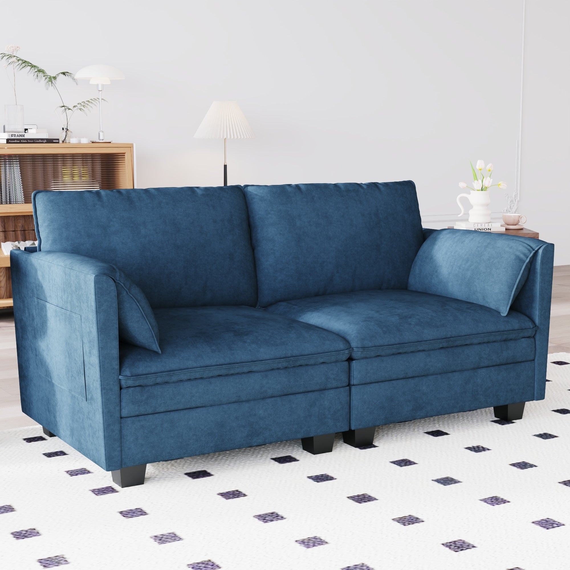 Christopher Knight Home - Canapé causeuse Sophia de style milieu de siècle