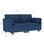 Christopher Knight Home - Canapé causeuse Sophia de style milieu de siècle