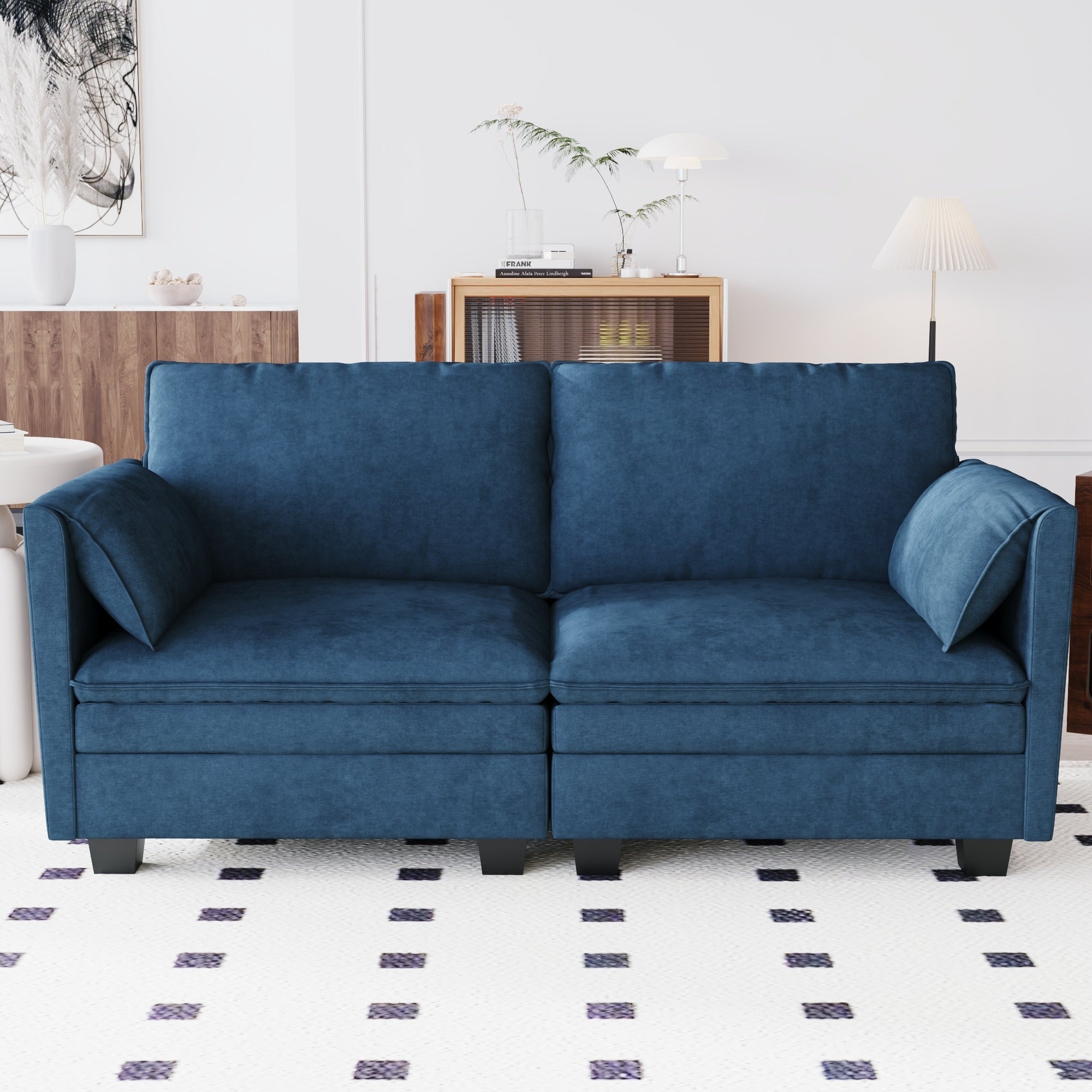 Christopher Knight Home - Canapé causeuse Sophia de style milieu de siècle