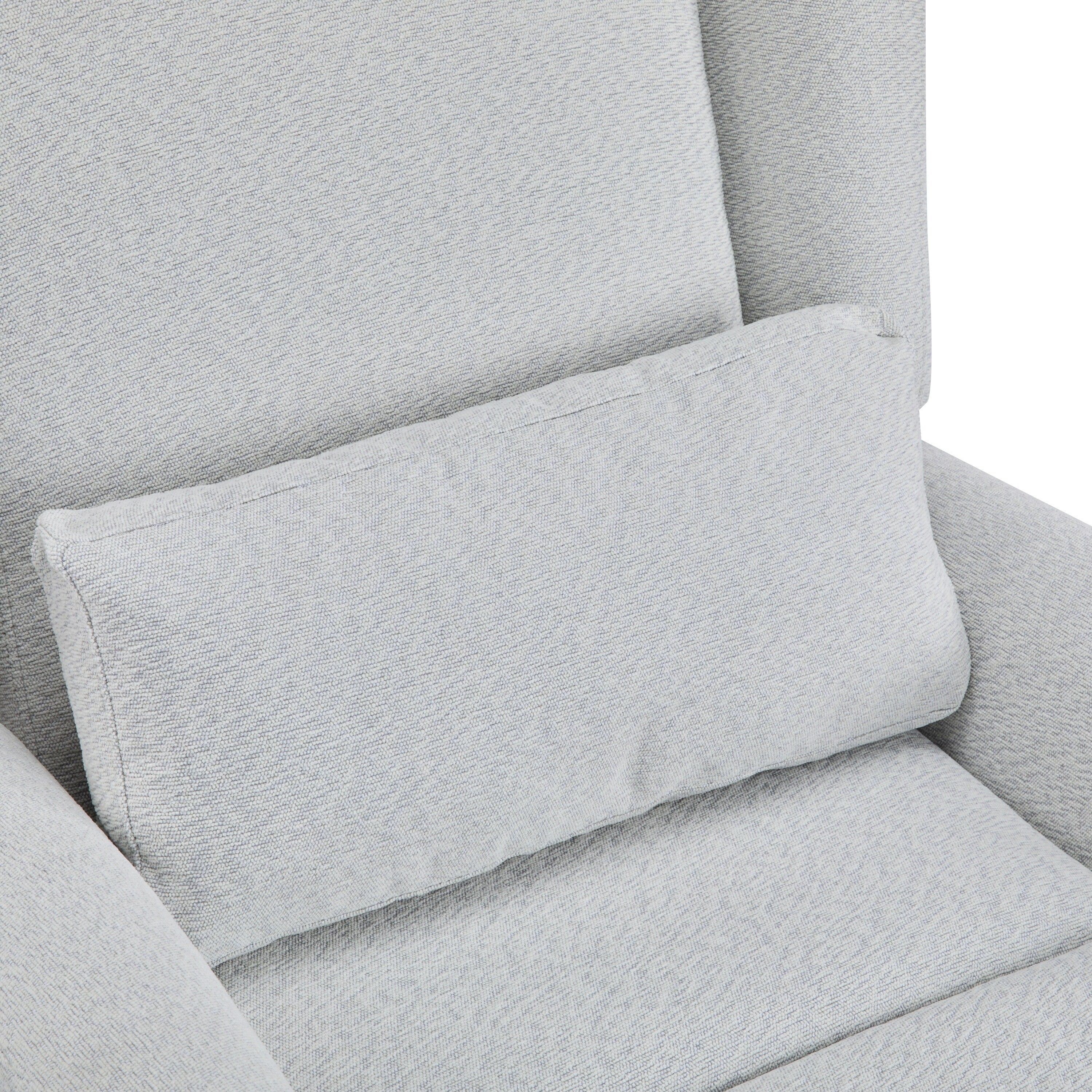 Christopher Knight Home - Fauteuil inclinable pivotant électrique Starling avec base en métal doré