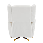 Christopher Knight Home - Fauteuil inclinable pivotant électrique Starling avec base en métal doré