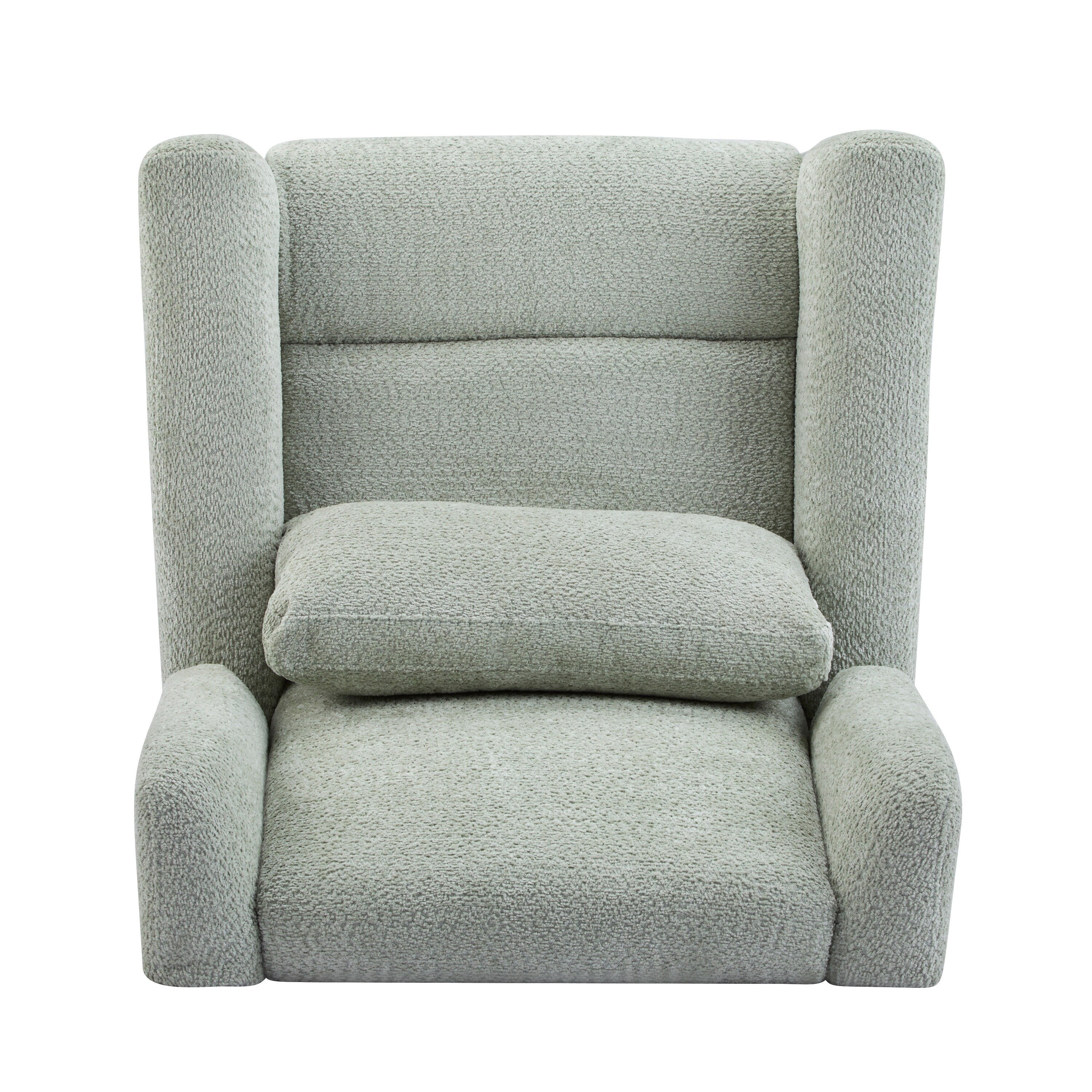 Christopher Knight Home - Fauteuil inclinable pivotant électrique Starling avec base en métal doré