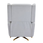 Christopher Knight Home - Fauteuil inclinable pivotant électrique Starling avec base en métal doré