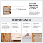 Christopher Knight Home - Ensemble de conversation d'extérieur Sophia 4 pièces en bois d'acacia