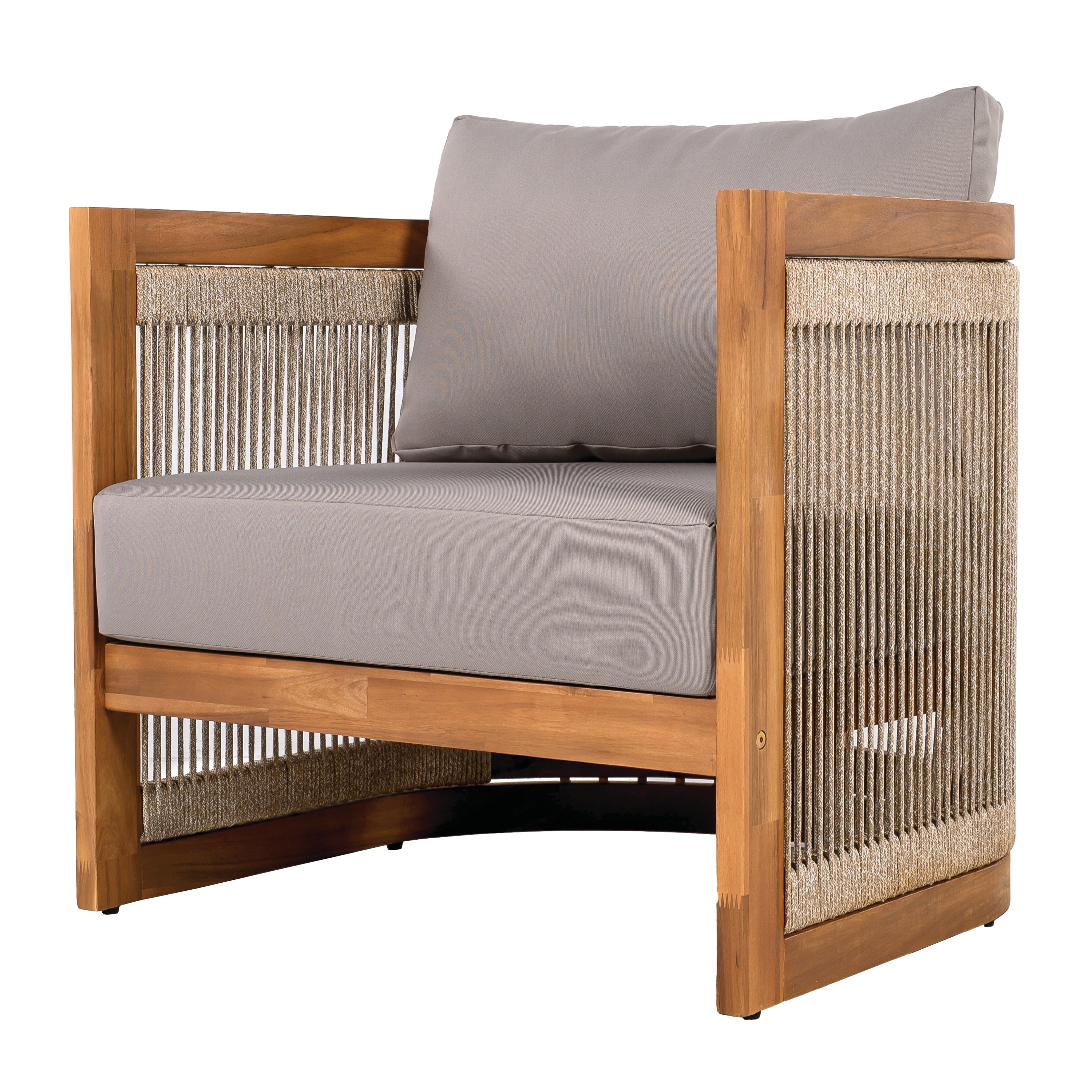 Christopher Knight Home - Ensemble de conversation d'extérieur Sophia 4 pièces en bois d'acacia