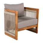 Christopher Knight Home - Ensemble de conversation d'extérieur Sophia 4 pièces en bois d'acacia