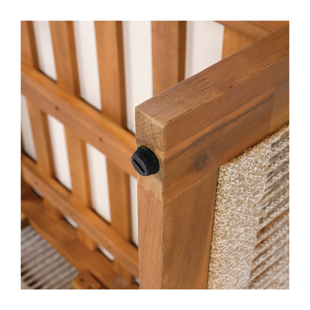 Christopher Knight Home - Ensemble de conversation d'extérieur Sophia 4 pièces en bois d'acacia