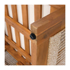 Christopher Knight Home - Ensemble de conversation d'extérieur Sophia 4 pièces en bois d'acacia