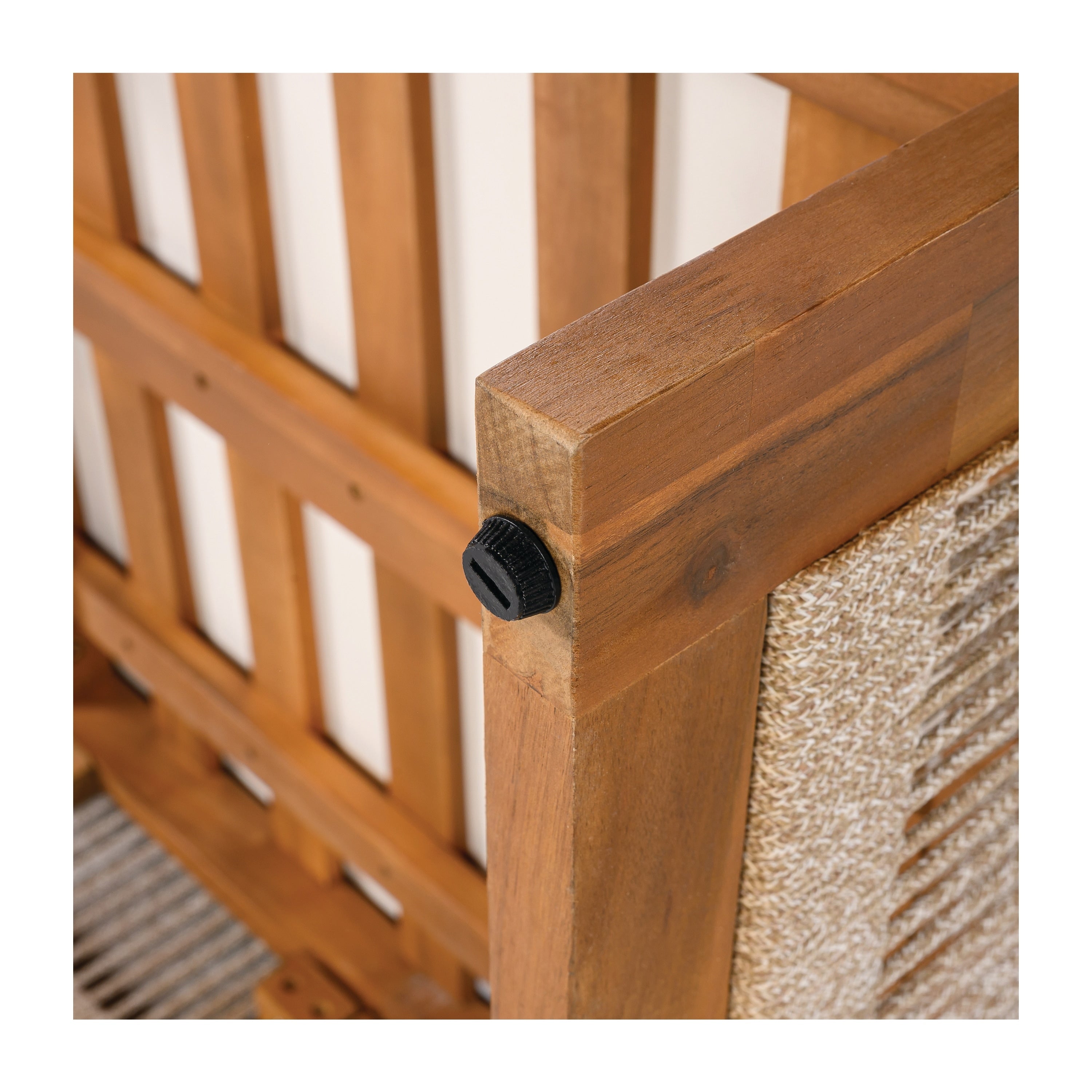 Christopher Knight Home - Ensemble de conversation d'extérieur Sophia 4 pièces en bois d'acacia