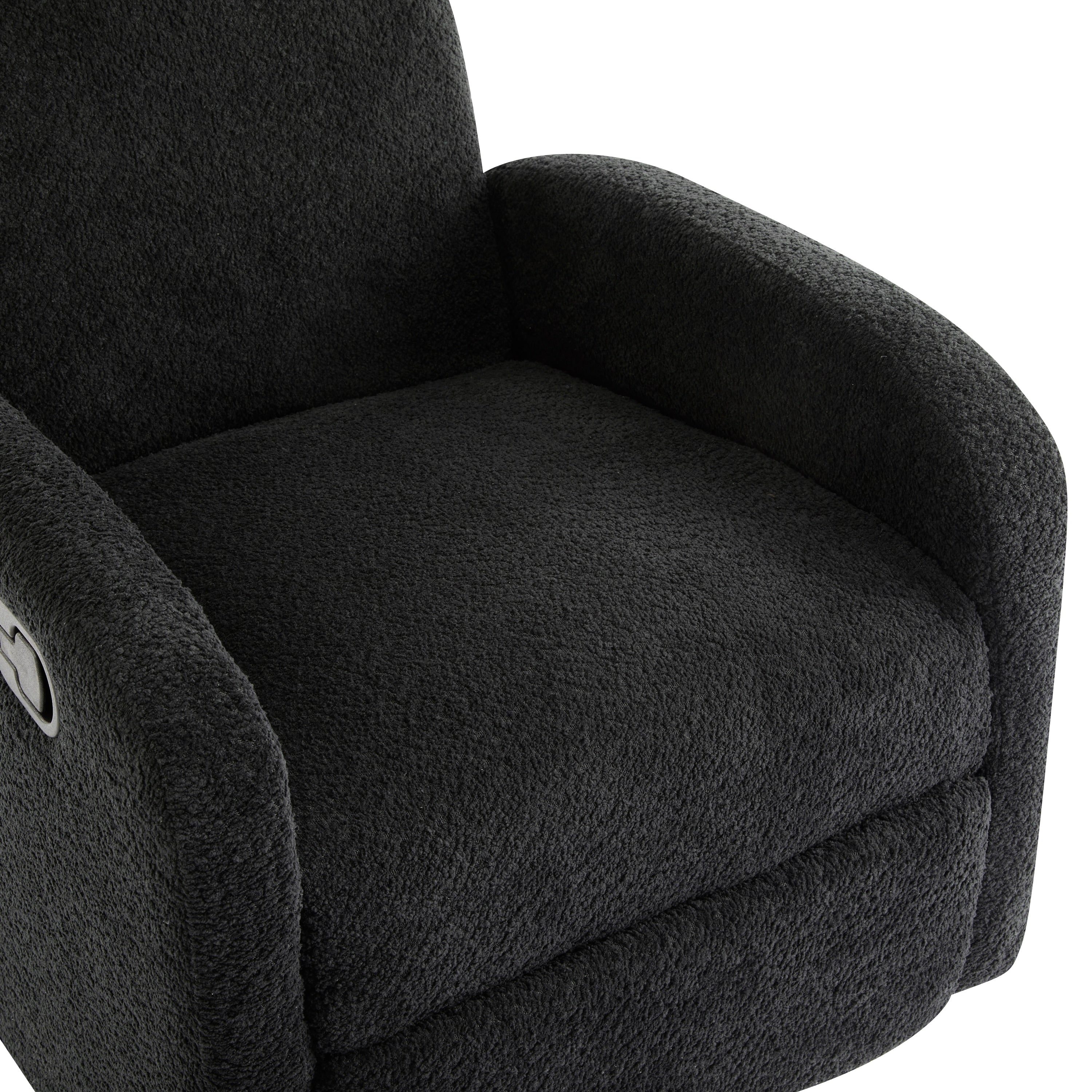 Fauteuil inclinable pivotant et coulissant Christopher Knight Home 360 ​​Boucle