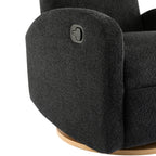 Fauteuil inclinable pivotant et coulissant Christopher Knight Home 360 ​​Boucle