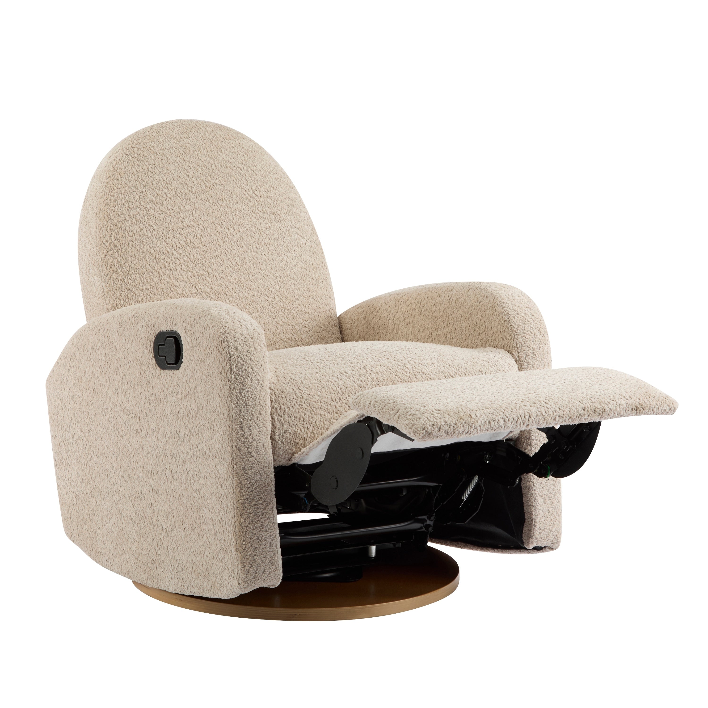 Fauteuil inclinable pivotant et coulissant Christopher Knight Home 360 ​​Boucle