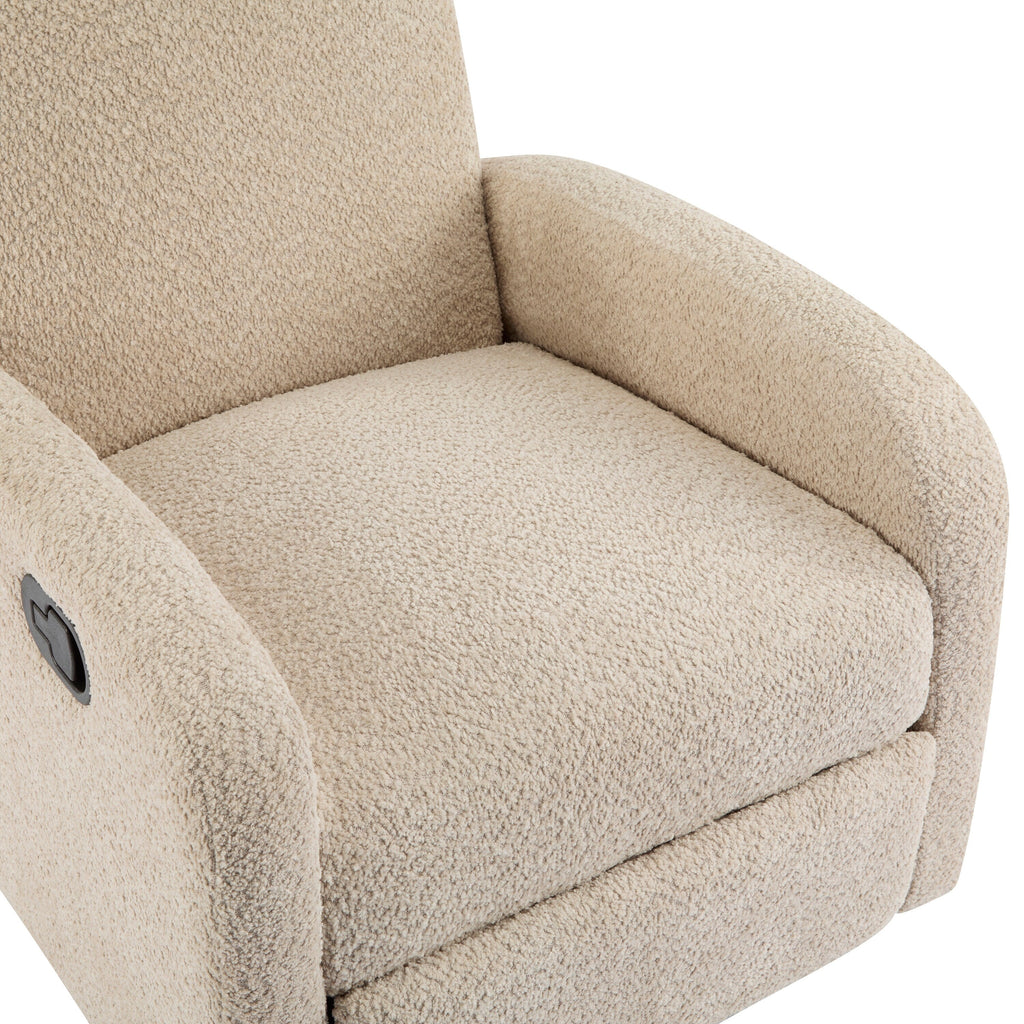 Fauteuil inclinable pivotant et coulissant Christopher Knight Home 360 ​​Boucle