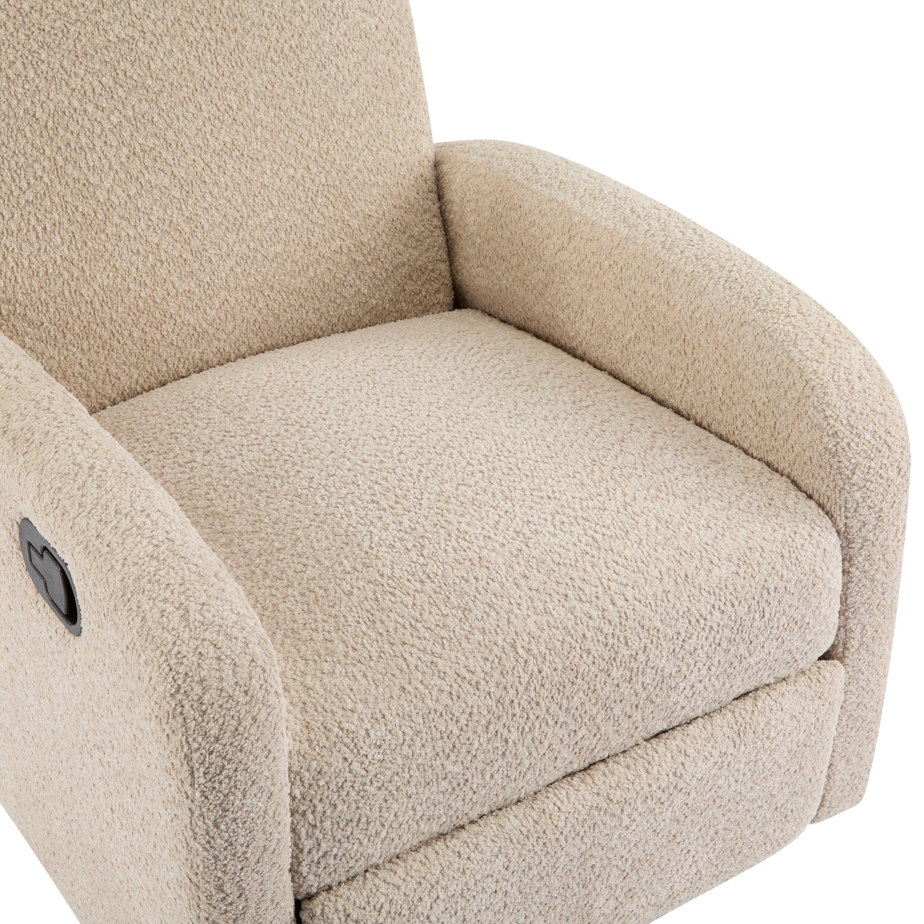 Fauteuil inclinable pivotant et coulissant Christopher Knight Home 360 ​​Boucle