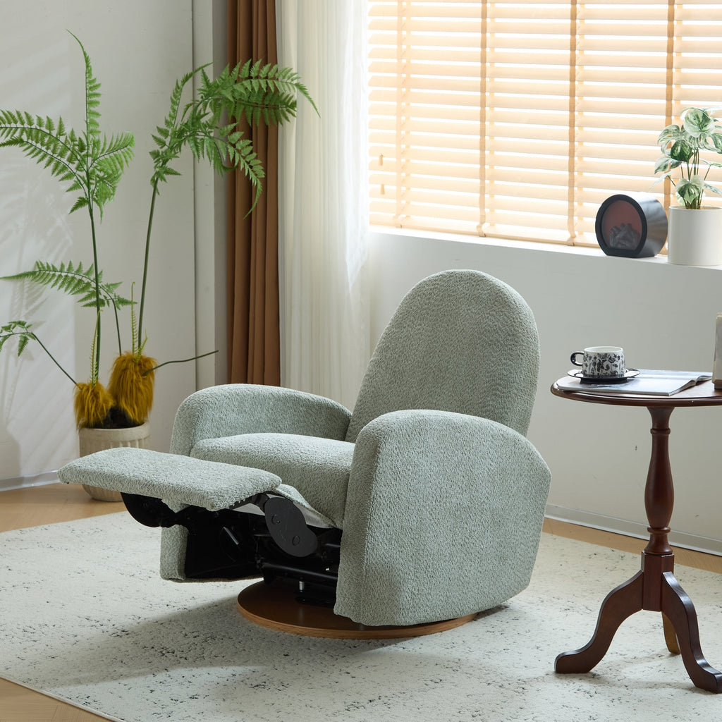 Fauteuil inclinable pivotant et coulissant Christopher Knight Home 360 ​​Boucle