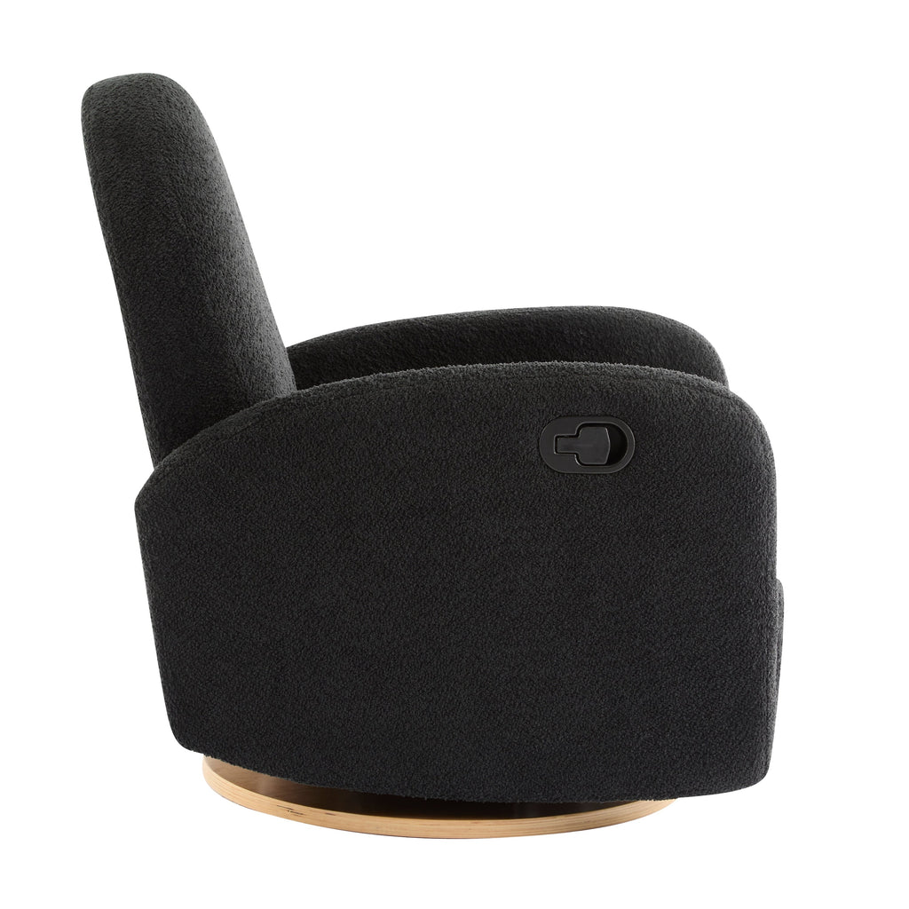 Fauteuil inclinable pivotant et coulissant Christopher Knight Home 360 ​​Boucle