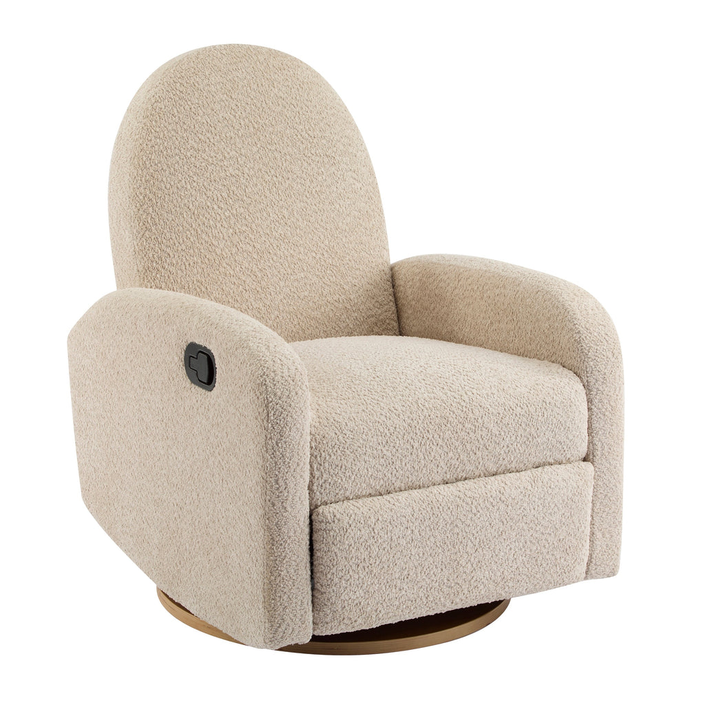 Fauteuil inclinable pivotant et coulissant Christopher Knight Home 360 ​​Boucle