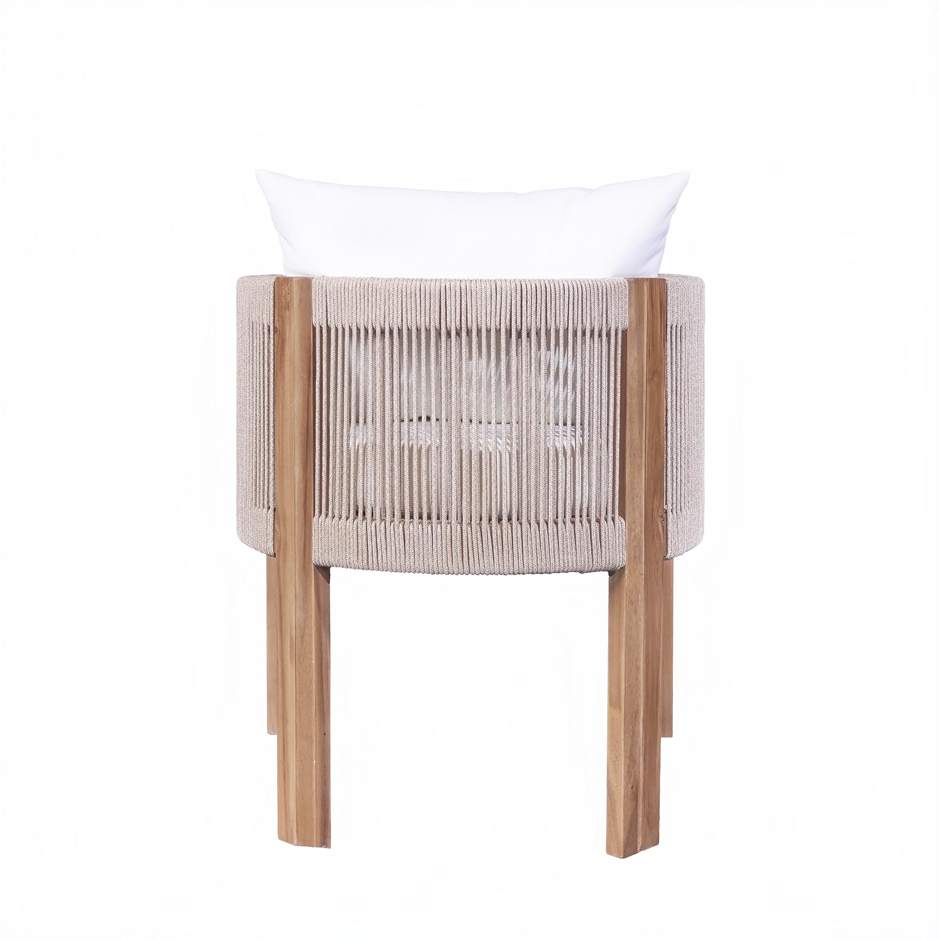 Christopher Knight Home-Ensemble de salle à manger d'extérieur Benjamin en bois d'acacia 7 pièces