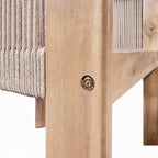 Christopher Knight Home-Ensemble de salle à manger d'extérieur Benjamin en bois d'acacia 7 pièces