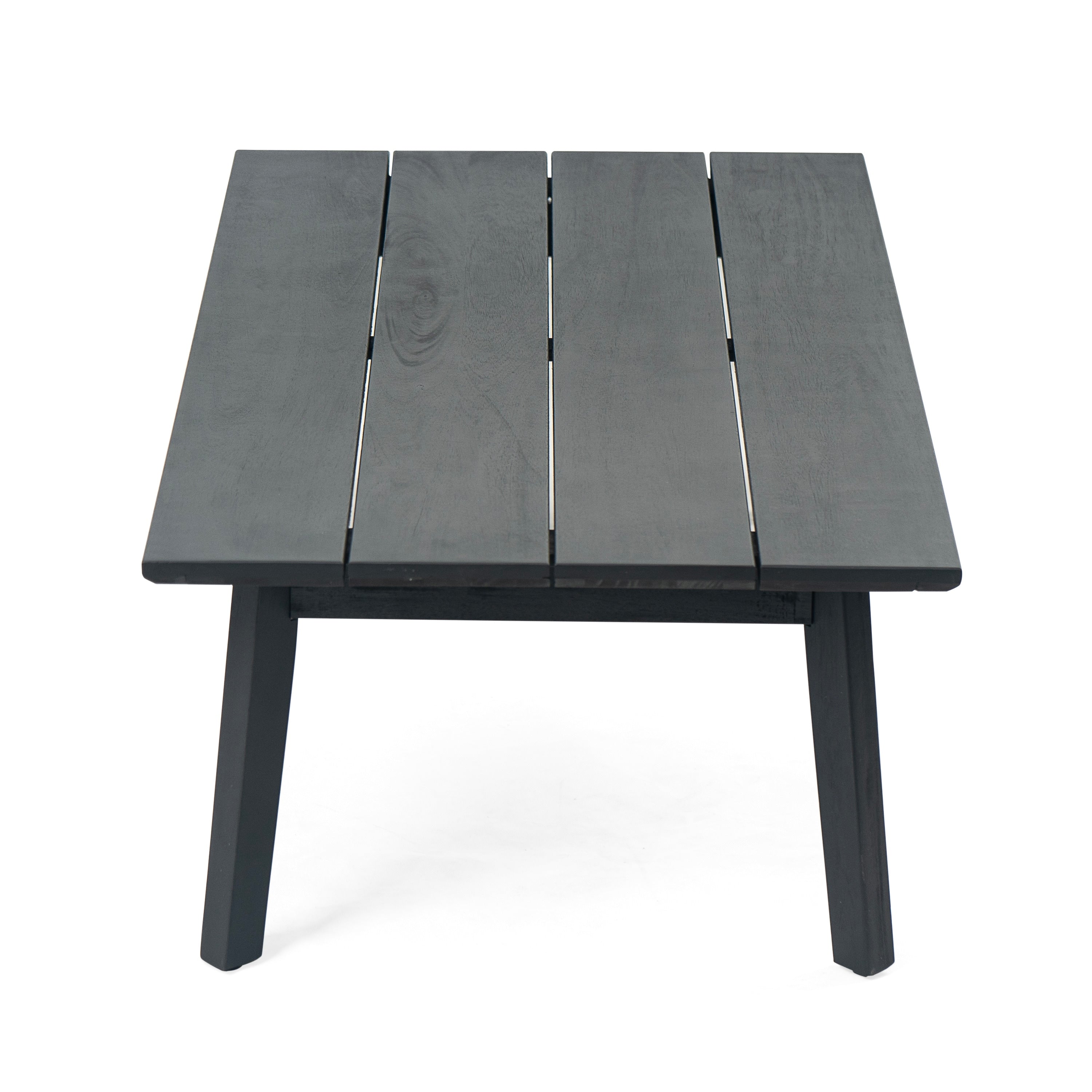 Christopher Knight Home Burchett Ensemble causeuse et table basse d'extérieur en bois d'acacia avec coussins Sunbrella en option