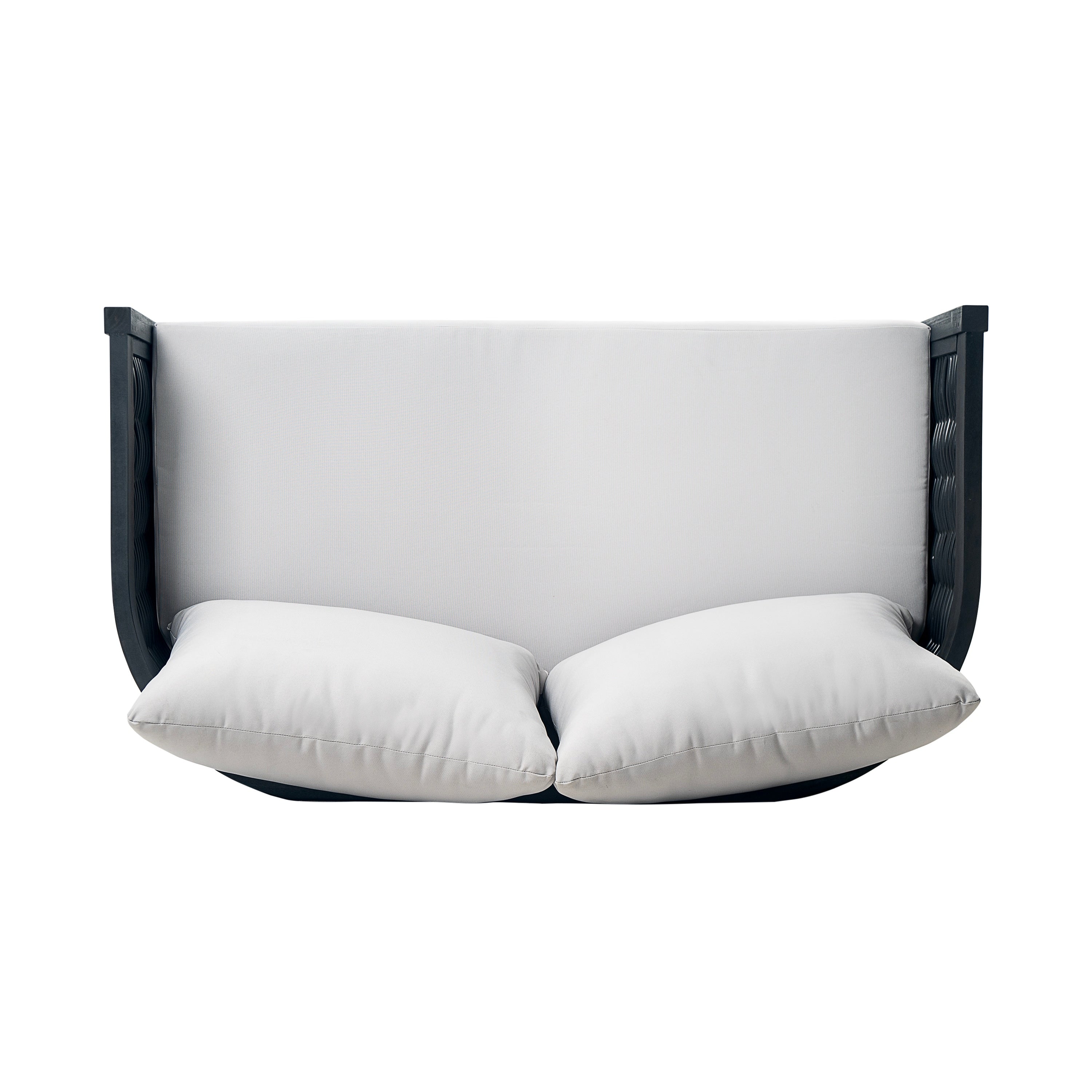 Christopher Knight Home Burchett Ensemble causeuse et table basse d'extérieur en bois d'acacia avec coussins Sunbrella en option