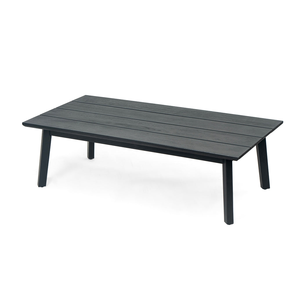 Christopher Knight Home Burchett Ensemble causeuse et table basse d'extérieur en bois d'acacia avec coussins Sunbrella en option