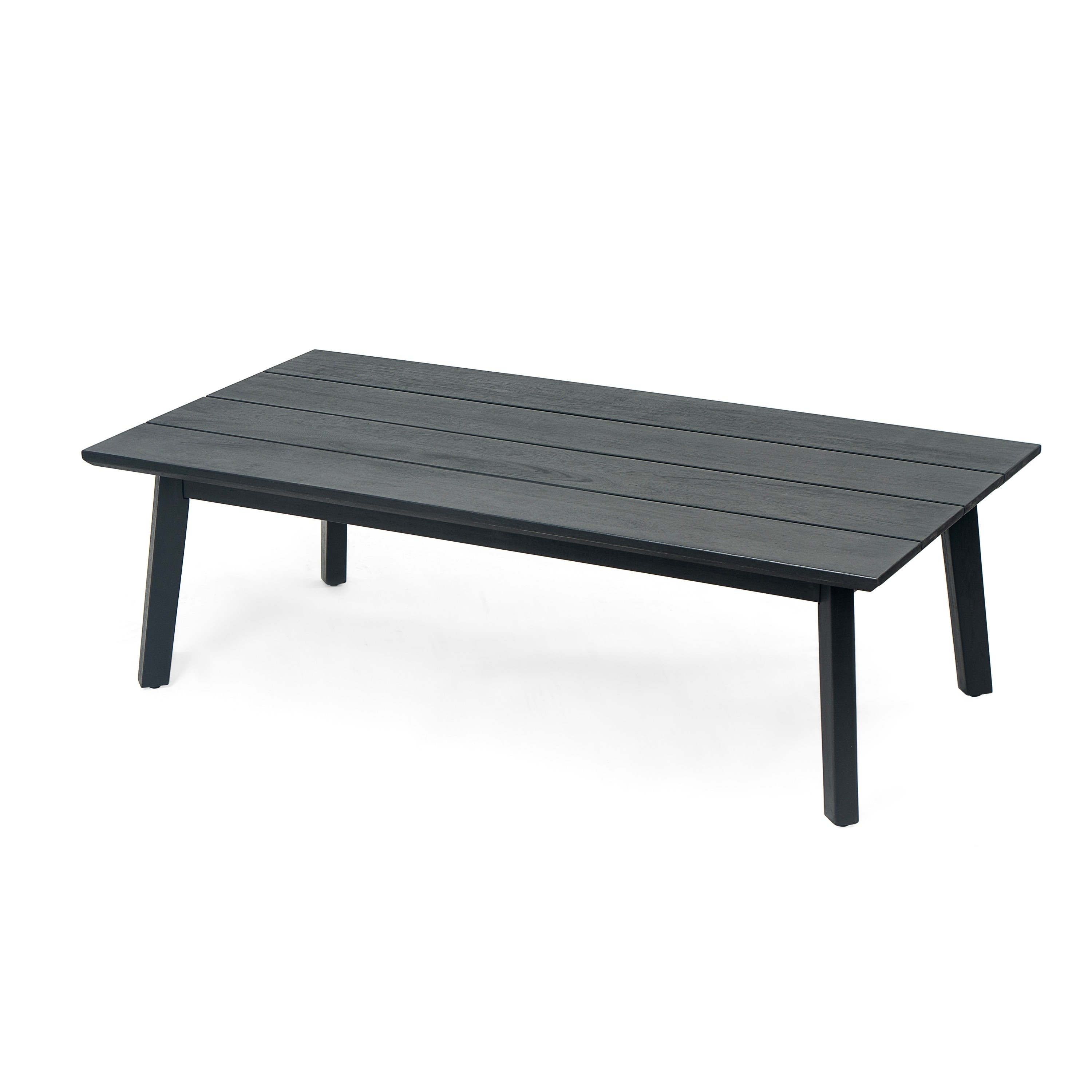 Christopher Knight Home Burchett Ensemble causeuse et table basse d'extérieur en bois d'acacia avec coussins Sunbrella en option