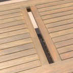 Ensemble de salon de jardin Caydon 4 pièces en bois d'acacia par Christopher Knight Home