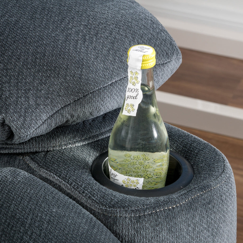 Fauteuil club inclinable en tissu Gannon de Christopher Knight Home