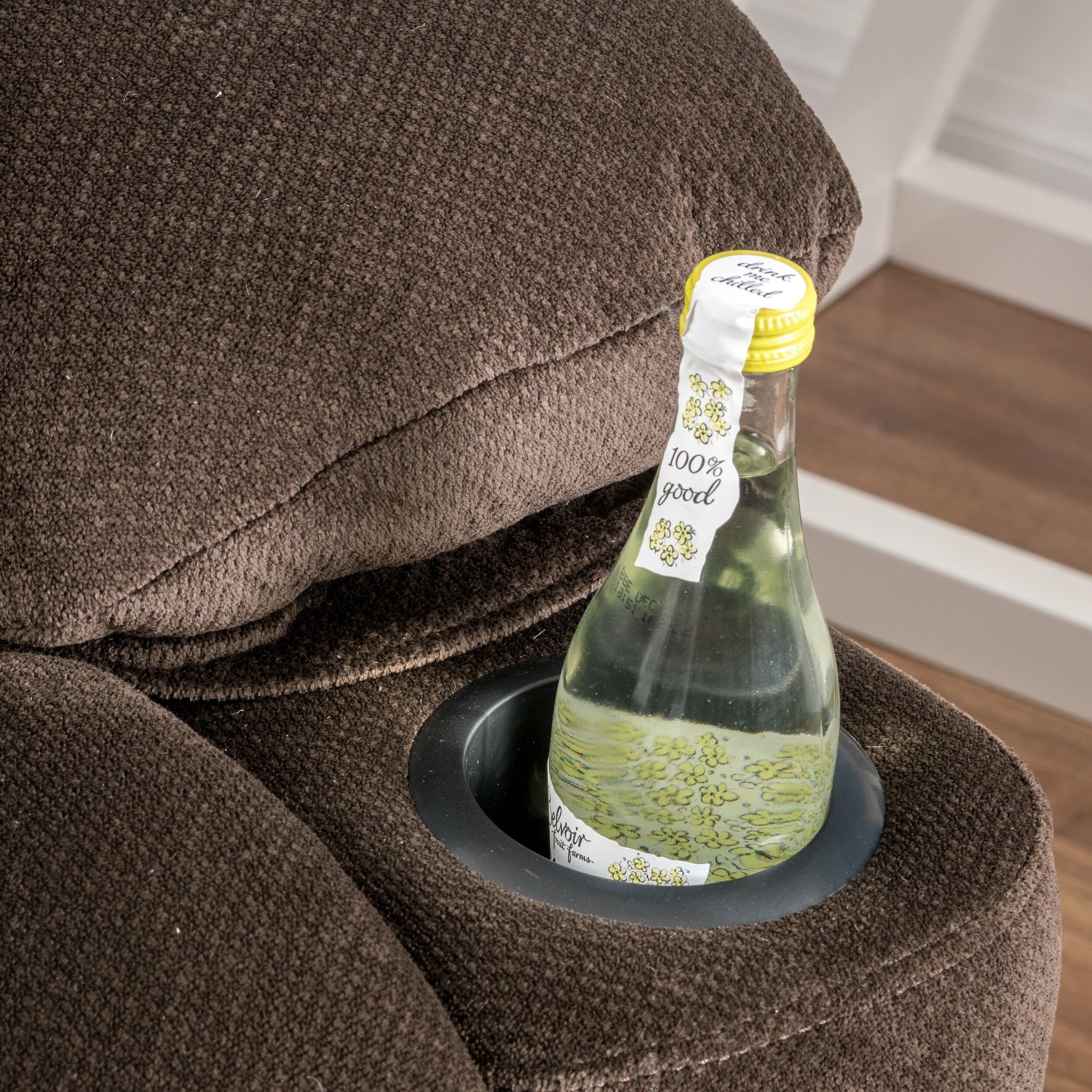 Fauteuil club inclinable en tissu Gannon de Christopher Knight Home