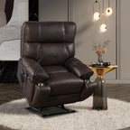 Fauteuil inclinable de massage électrique Christopher Knight Home Motors avec support pour téléphone