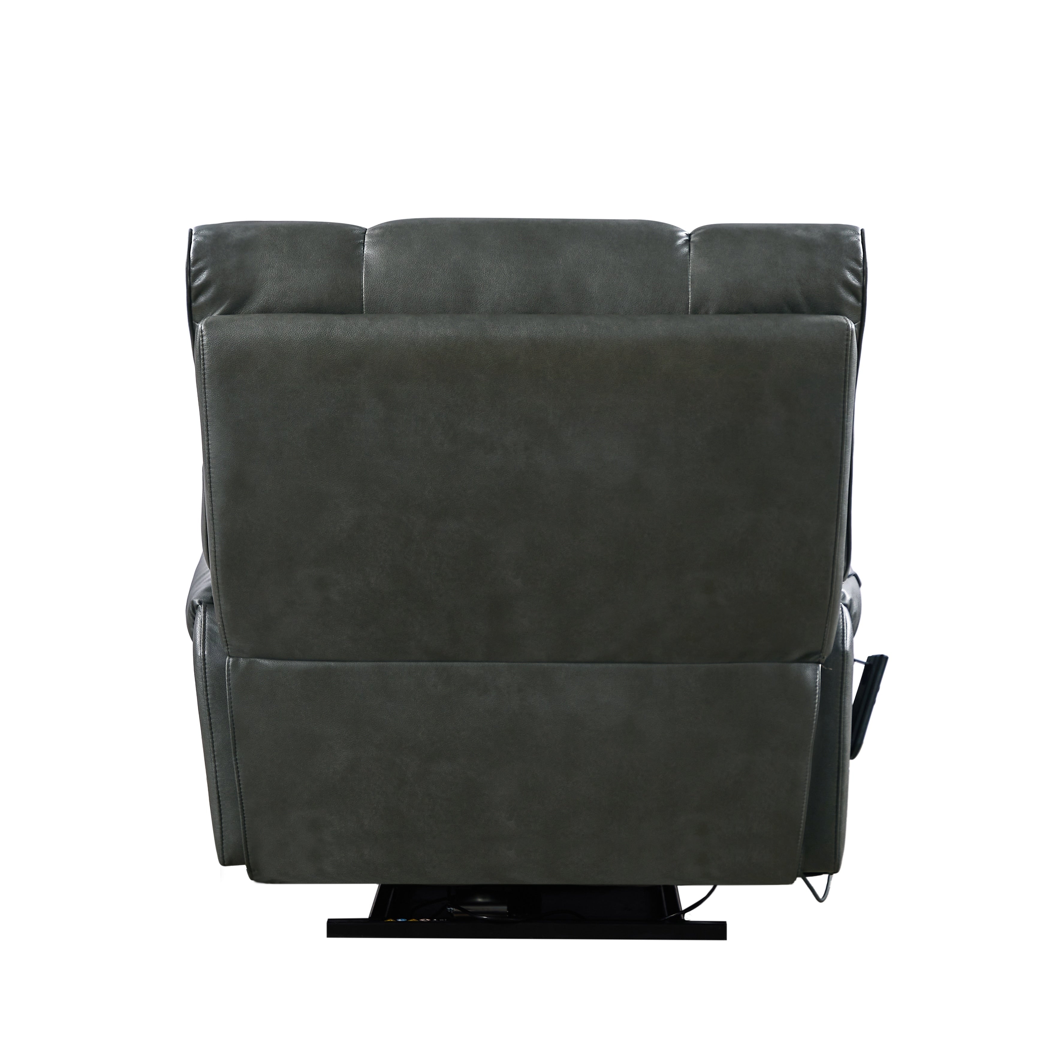 Fauteuil inclinable de massage électrique Christopher Knight Home Motors avec support pour téléphone