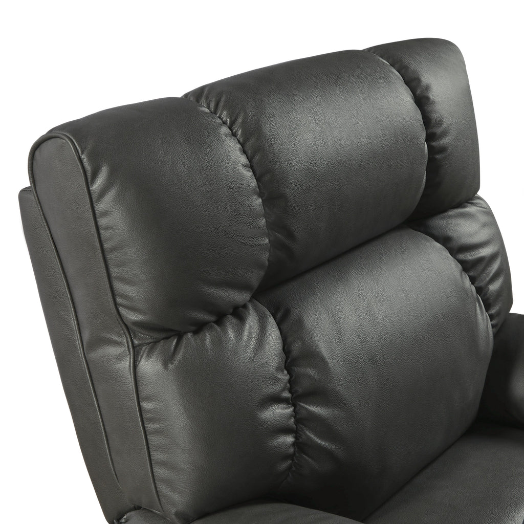 Fauteuil inclinable de massage électrique Christopher Knight Home Motors avec support pour téléphone