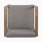 Christopher Knight Home Ensemble de salle à manger d'extérieur rustique en bois d'acacia 5 pièces