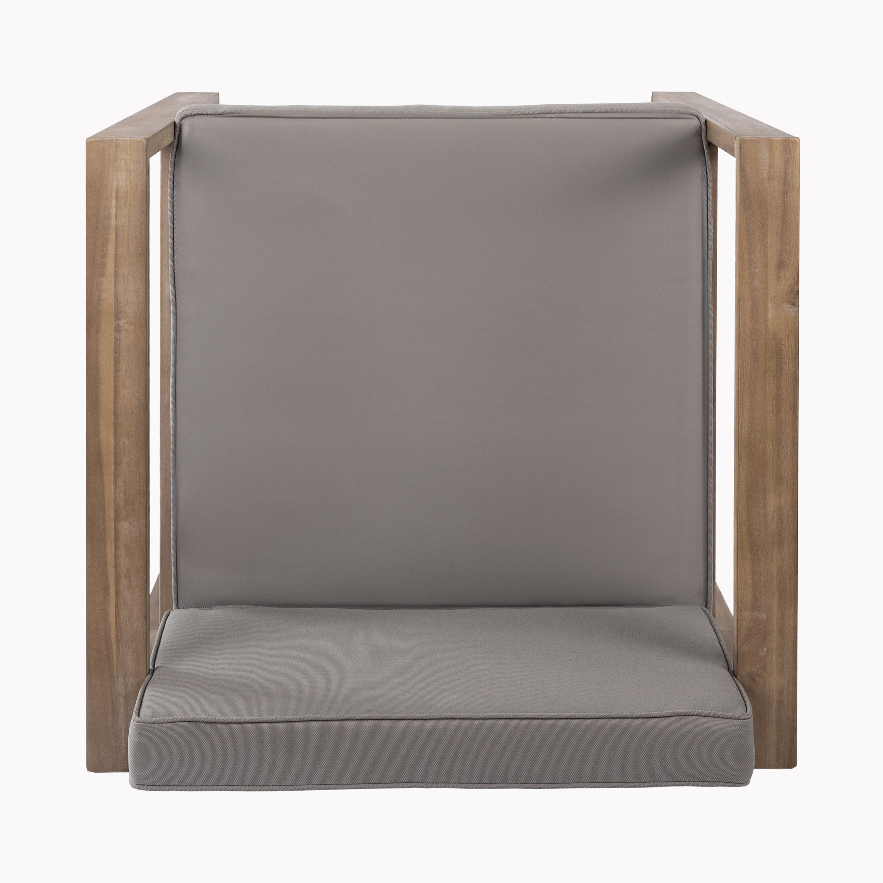 Christopher Knight Home Ensemble de salle à manger d'extérieur rustique en bois d'acacia 5 pièces