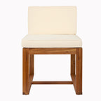 Christopher Knight Home Ensemble de salle à manger d'extérieur rustique en bois d'acacia 5 pièces