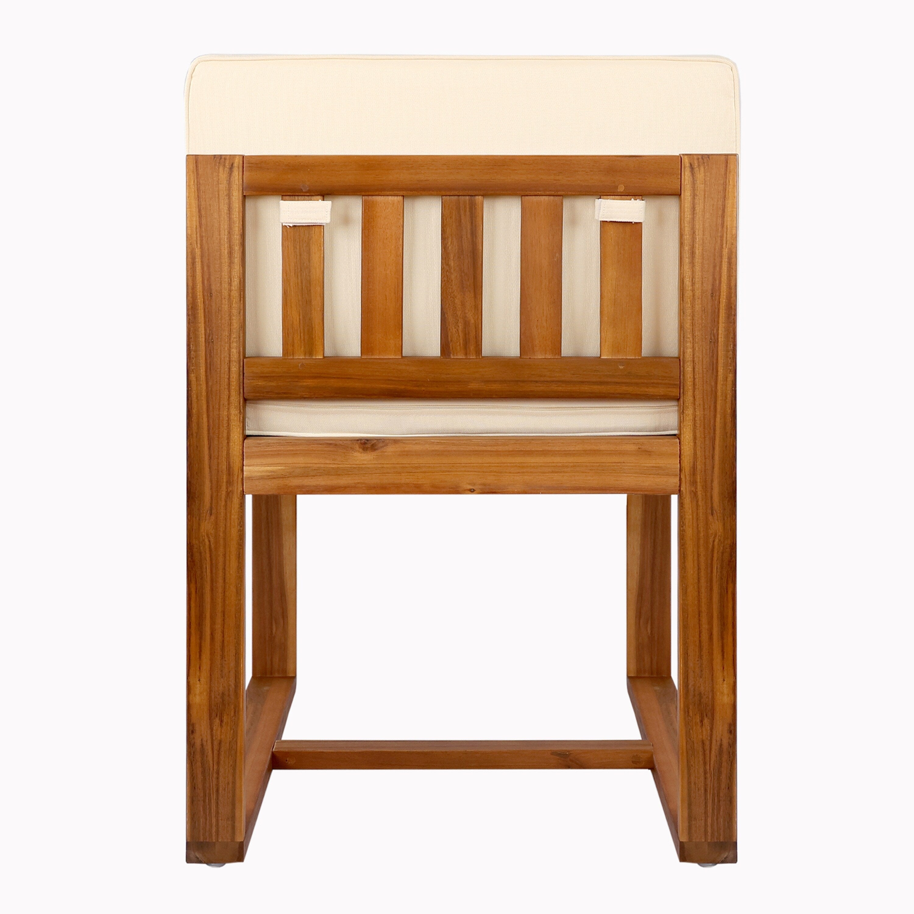 Christopher Knight Home Ensemble de salle à manger d'extérieur rustique en bois d'acacia 5 pièces