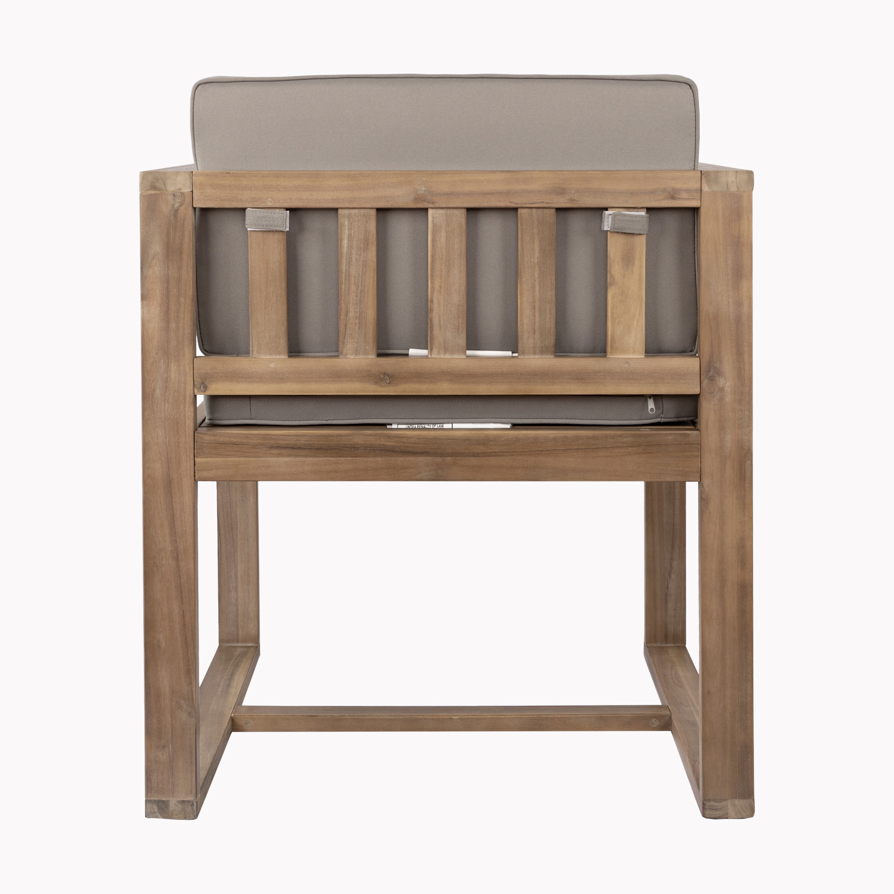 Christopher Knight Home Ensemble de salle à manger d'extérieur rustique en bois d'acacia 5 pièces