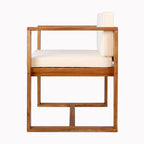 Christopher Knight Home Ensemble de salle à manger d'extérieur rustique en bois d'acacia 5 pièces