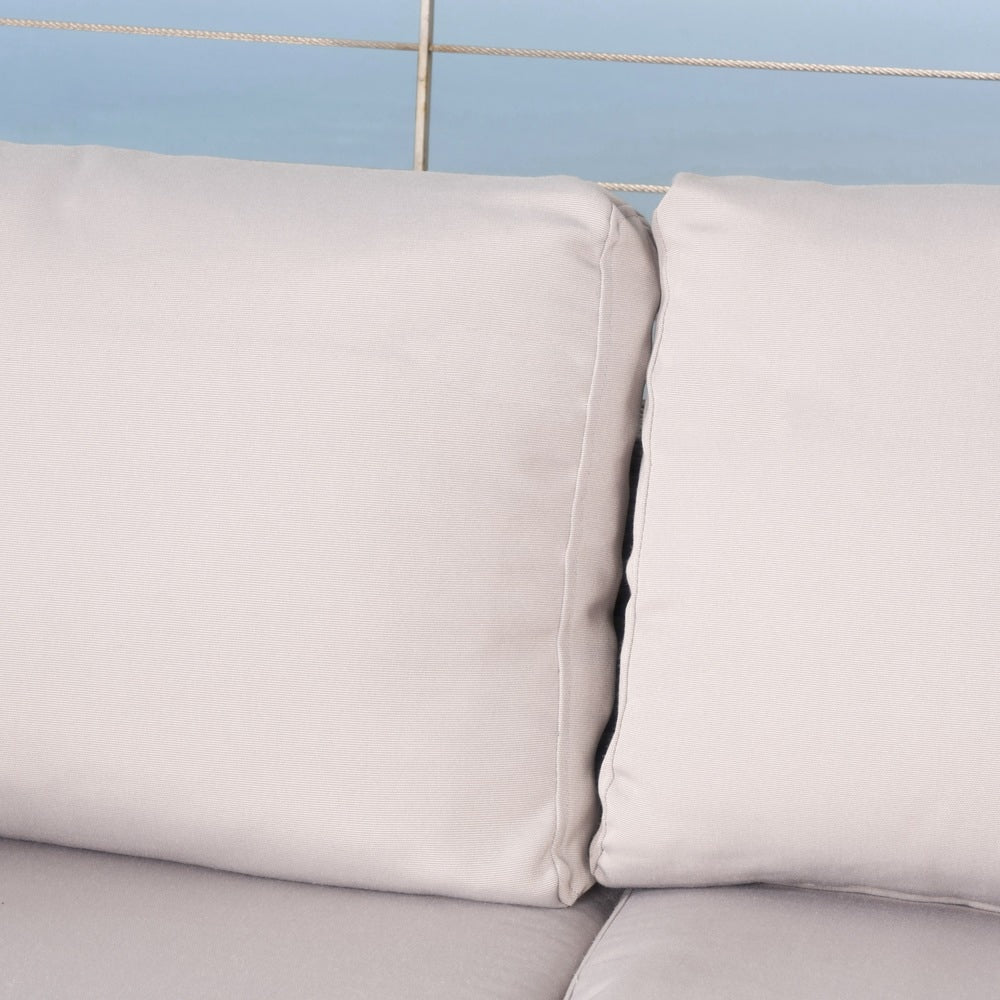 Christopher Knight Home Santa Rosa Ensemble de salon d'extérieur 7 pièces en osier