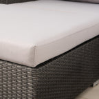 Christopher Knight Home Santa Rosa Ensemble de salon d'extérieur 7 pièces en osier