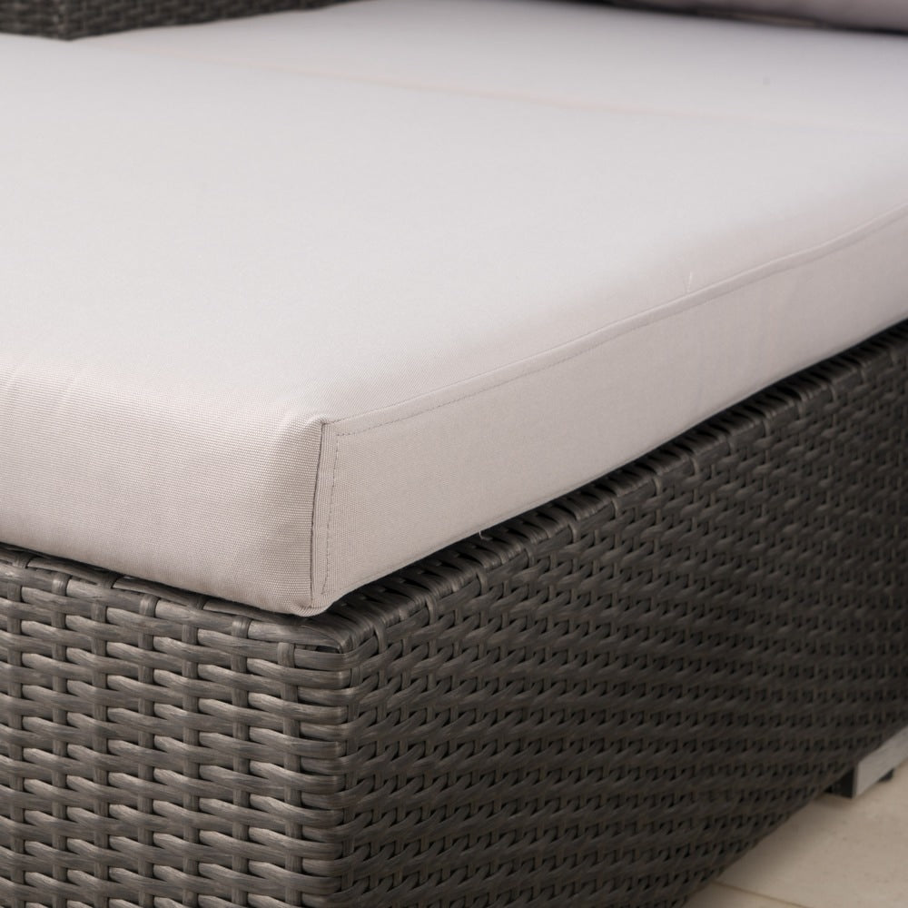 Christopher Knight Home Santa Rosa Ensemble de salon d'extérieur 7 pièces en osier